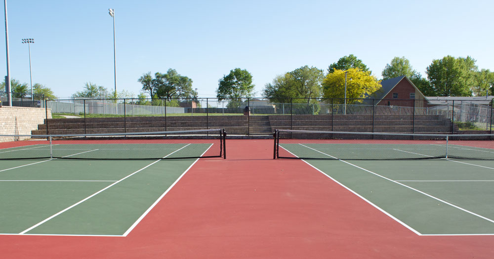 Lawrence tennis courts
